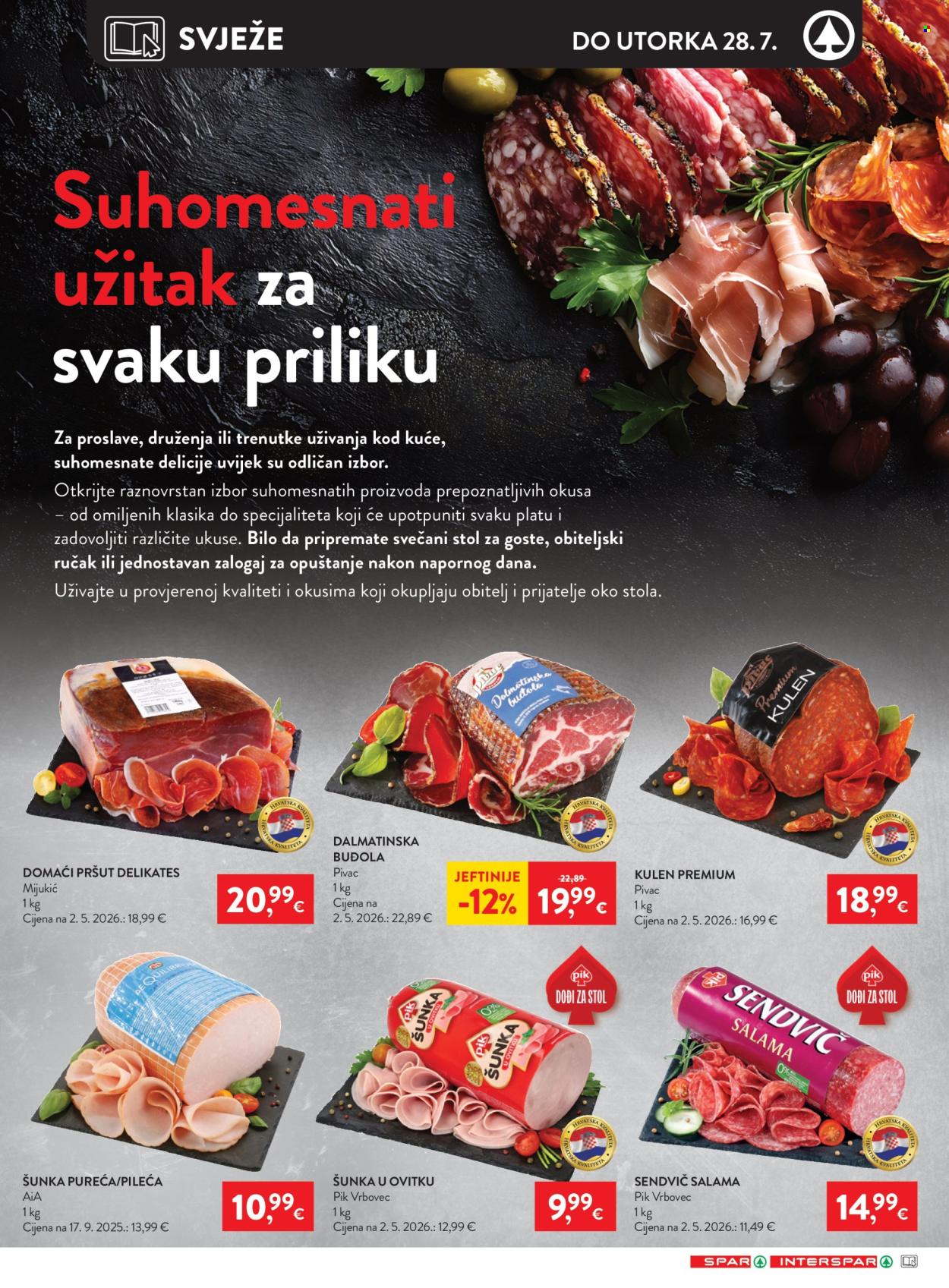 SPAR katalog - 22.07.2026. - 28.07.2026. Stranica 12