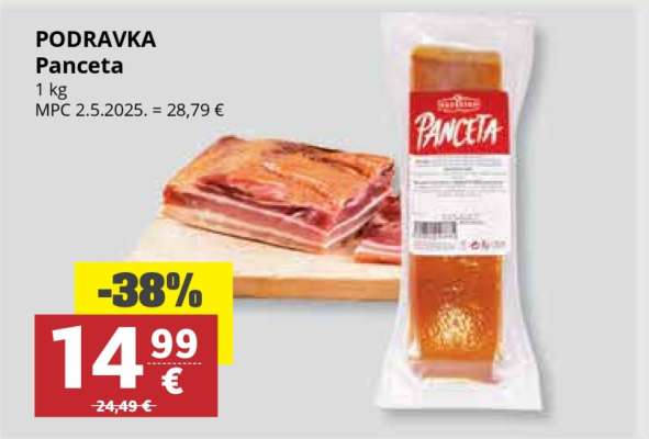 PODRAVKA Panceta