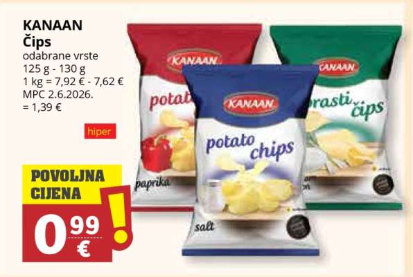 KANAAN Čips