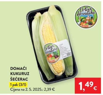 Domaći kukuruz šećerac