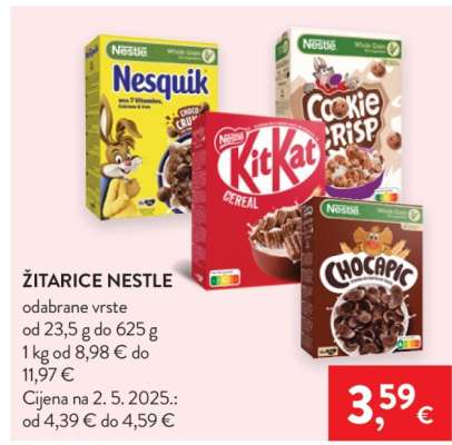 Žitarice Nestle