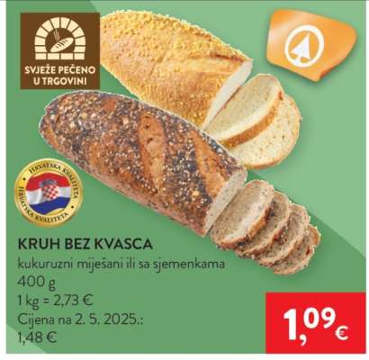 Kruh bez kvasca