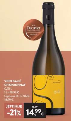 Vino Galić Chardonnay
