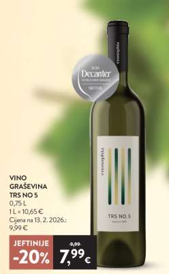 VINO GRAŠEVINA TRS NO 5