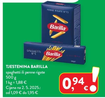 Tjestenina Barilla