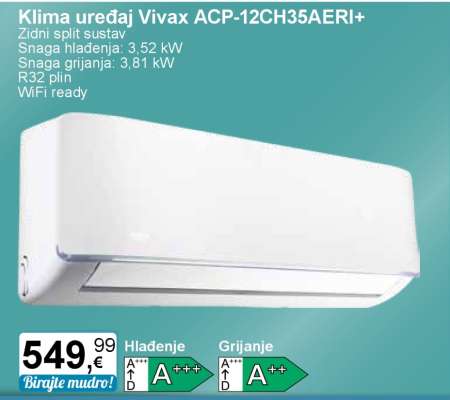 Klima uređaj Vivax ACP-12CH35AERI