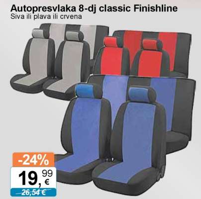 Autopresvlaka 8-dj Classic Finishline