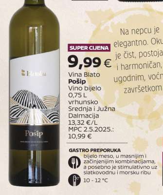 Vina Blato Pošip