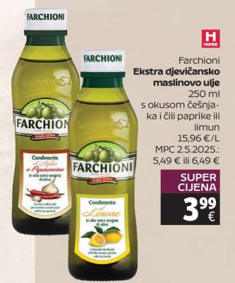 FARCHIONI EKSTRA DJEVIČANSKO MASLINOVO ULJE