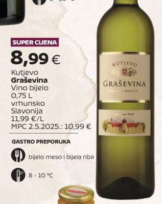 KUTJEVO Graševina