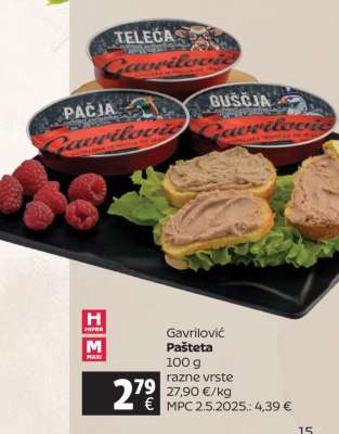GAVRILOVIĆ Pašteta