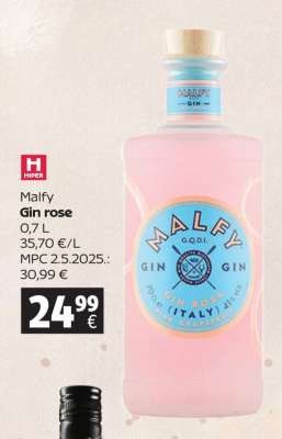 Malfy Gin rose