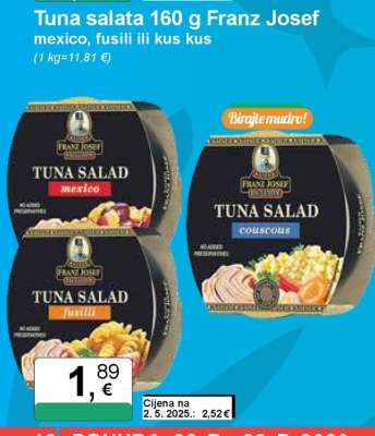 Tuna salata 160 g Franz Josef