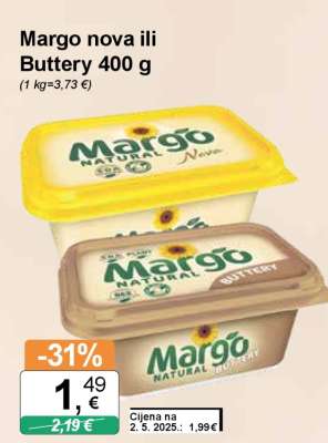 Margo nova ili Buttery 400 g