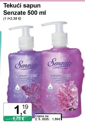 Tekući sapun Senzate 500 ml