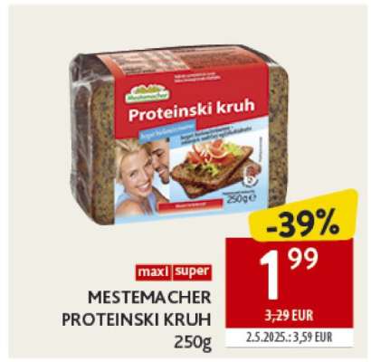 MESTEMACHER Proteinski kruh