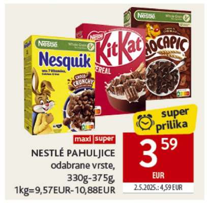 NESTLÉ PAHULJICE odabrane vrste