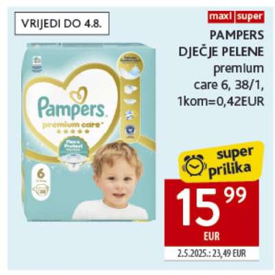 PAMPERS Dječje pelene
