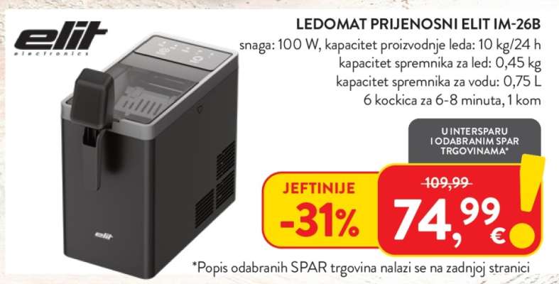 LEDOMAT PRIJENOSNI ELIT IM-26B
