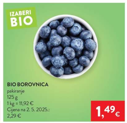 Bio borovnica