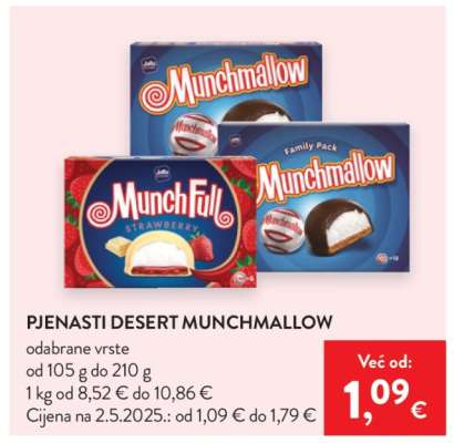 Pjenasti desert Munchmallow