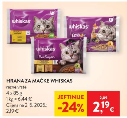 Hrana za mačke Whiskas