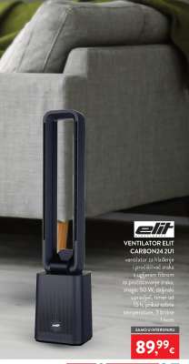 VENTILATOR ELIT CARBON24 2U1