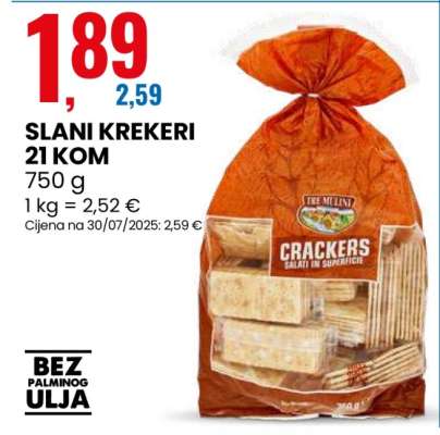 SLANI KREKERI 21 KOM