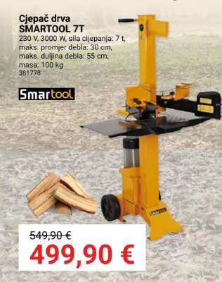 Cjepač drva SMARTOOL 7T