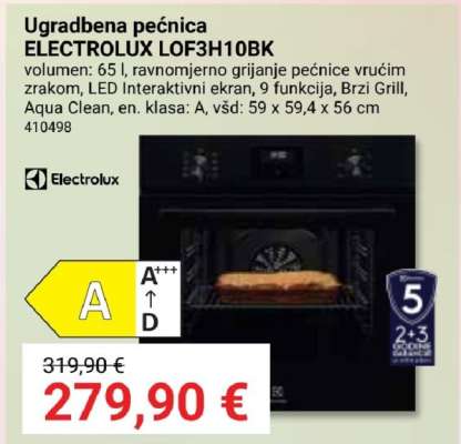 ELECTROLUX LOF3H10BK