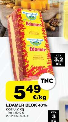 EDAMER BLOK 40%