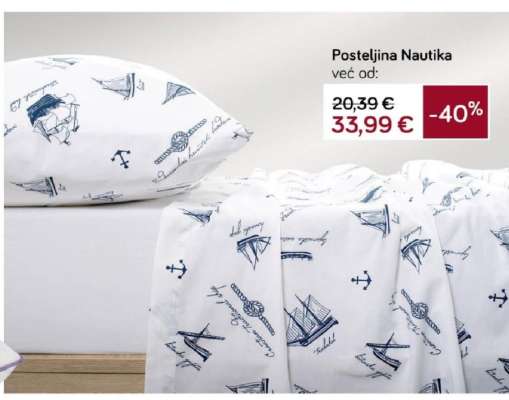 Posteljina Nautika