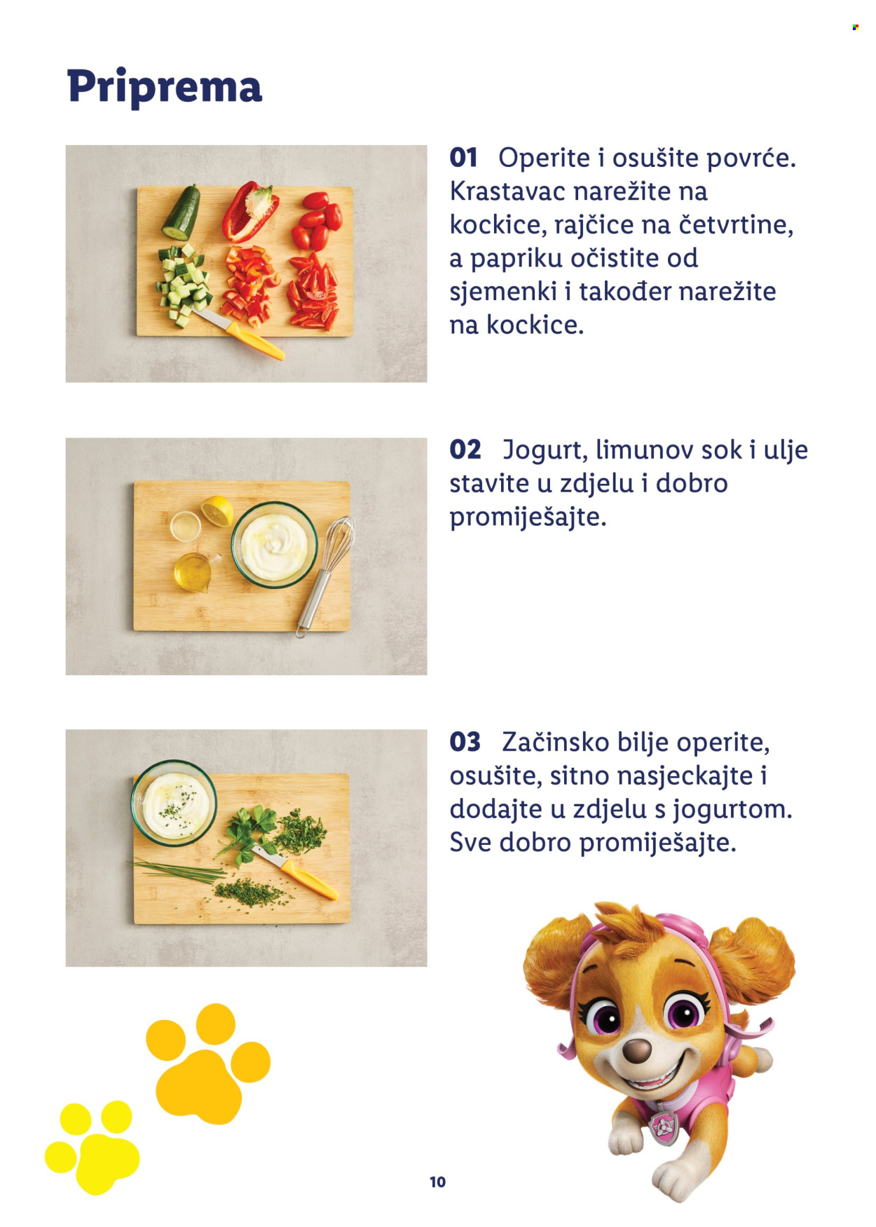 Leták Lidl. Strana 10