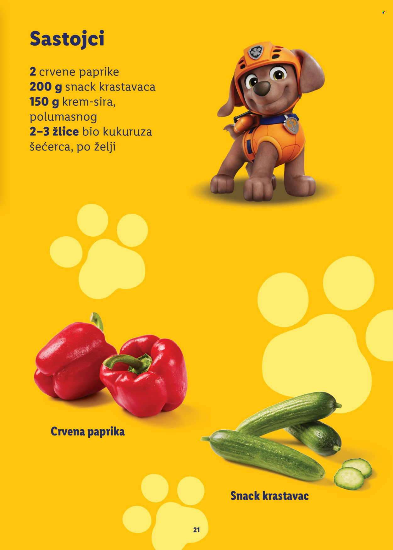 Leták Lidl. Strana 21