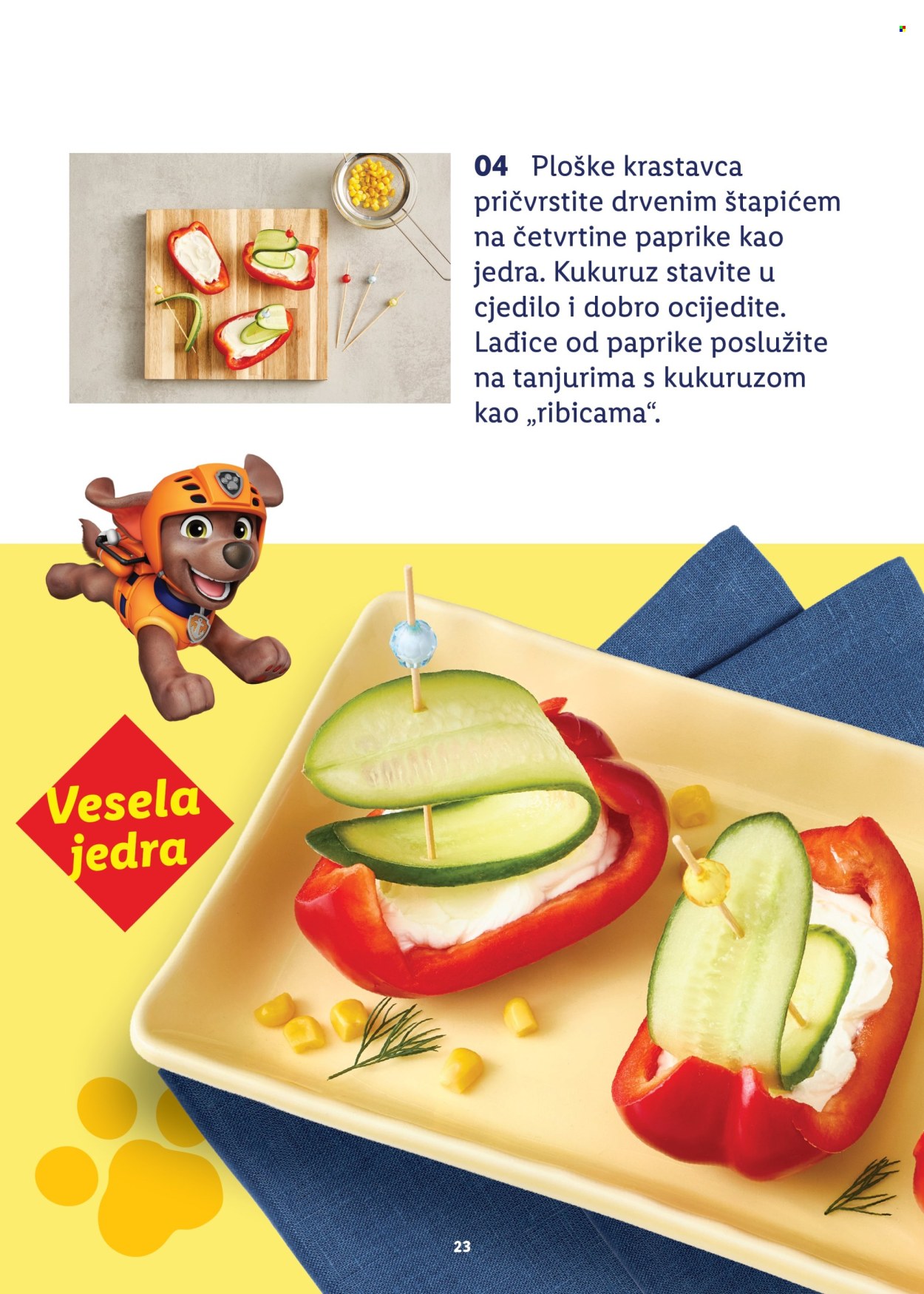 Leták Lidl. Strana 23