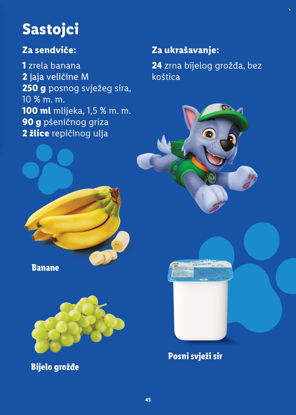 Leták Lidl. Strana 45