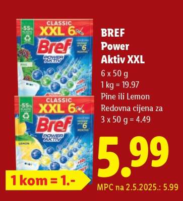 Bref Power Aktiv XXL