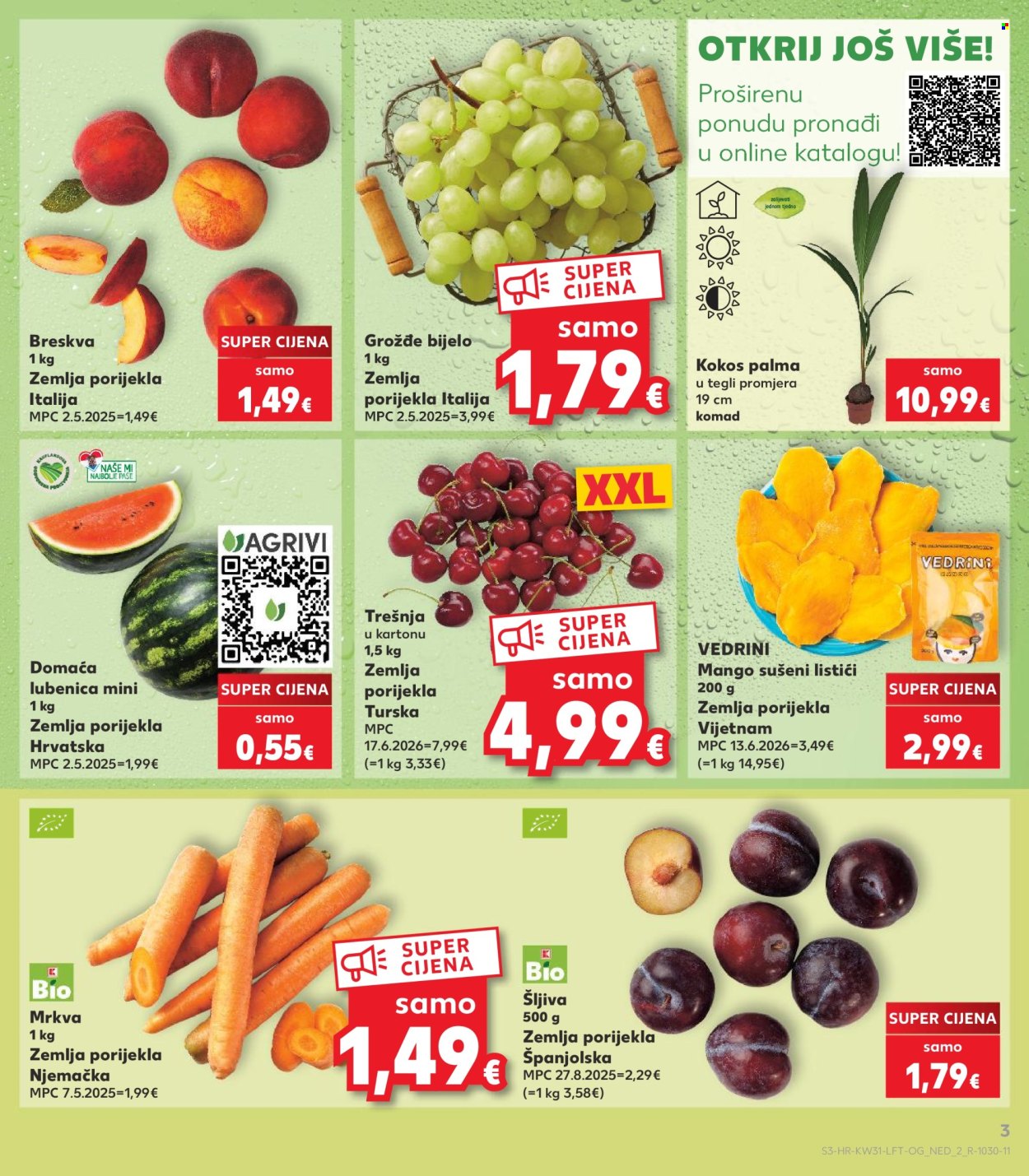Kaufland katalog - 29.07.2026. - 05.08.2026. Stranica 3