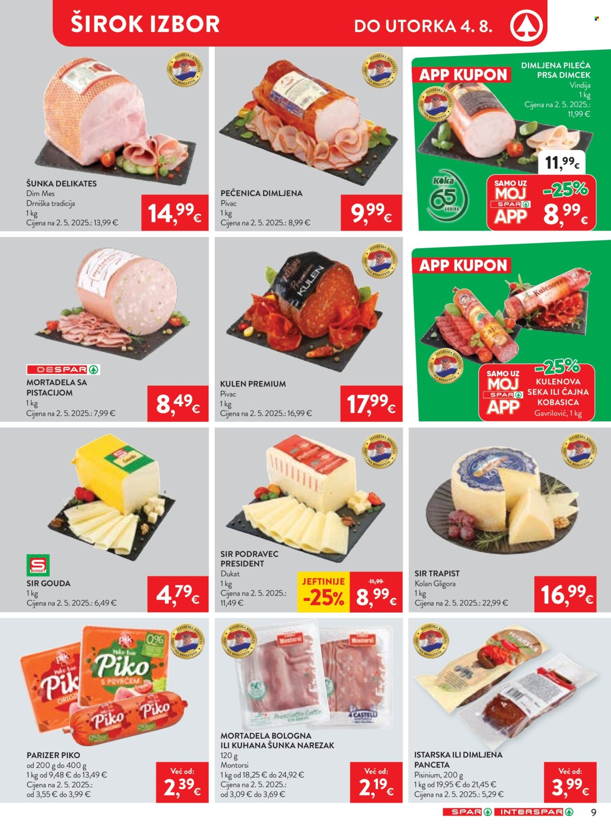 INTERSPAR katalog - 29.07.2026. - 04.08.2026. Stranica 11