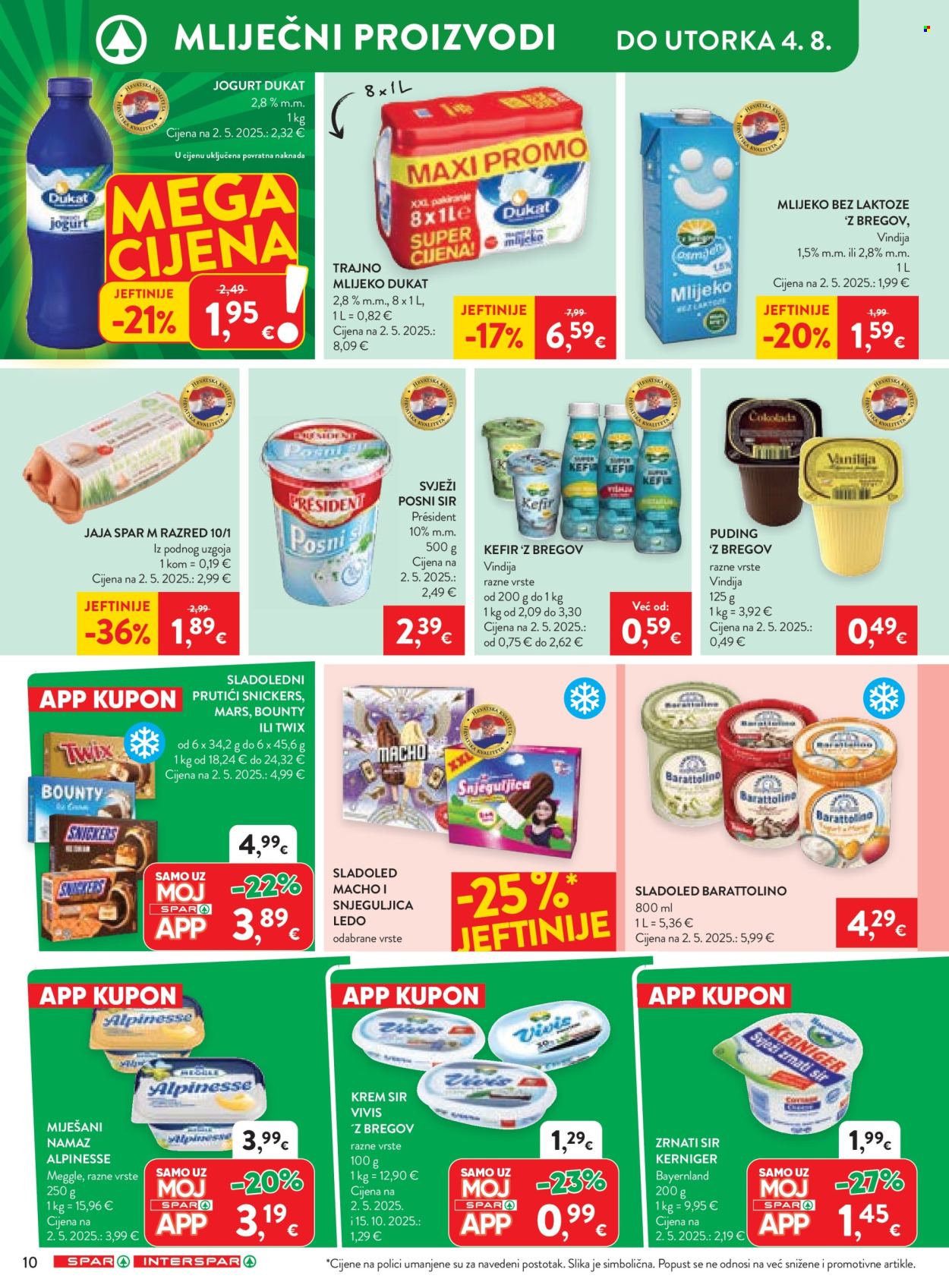 INTERSPAR katalog - 29.07.2026. - 04.08.2026. Stranica 12