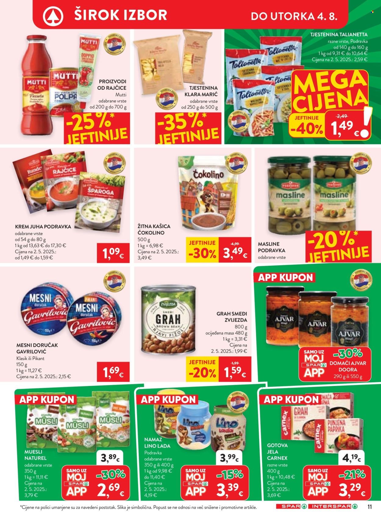 INTERSPAR katalog - 29.07.2026. - 04.08.2026. Stranica 15