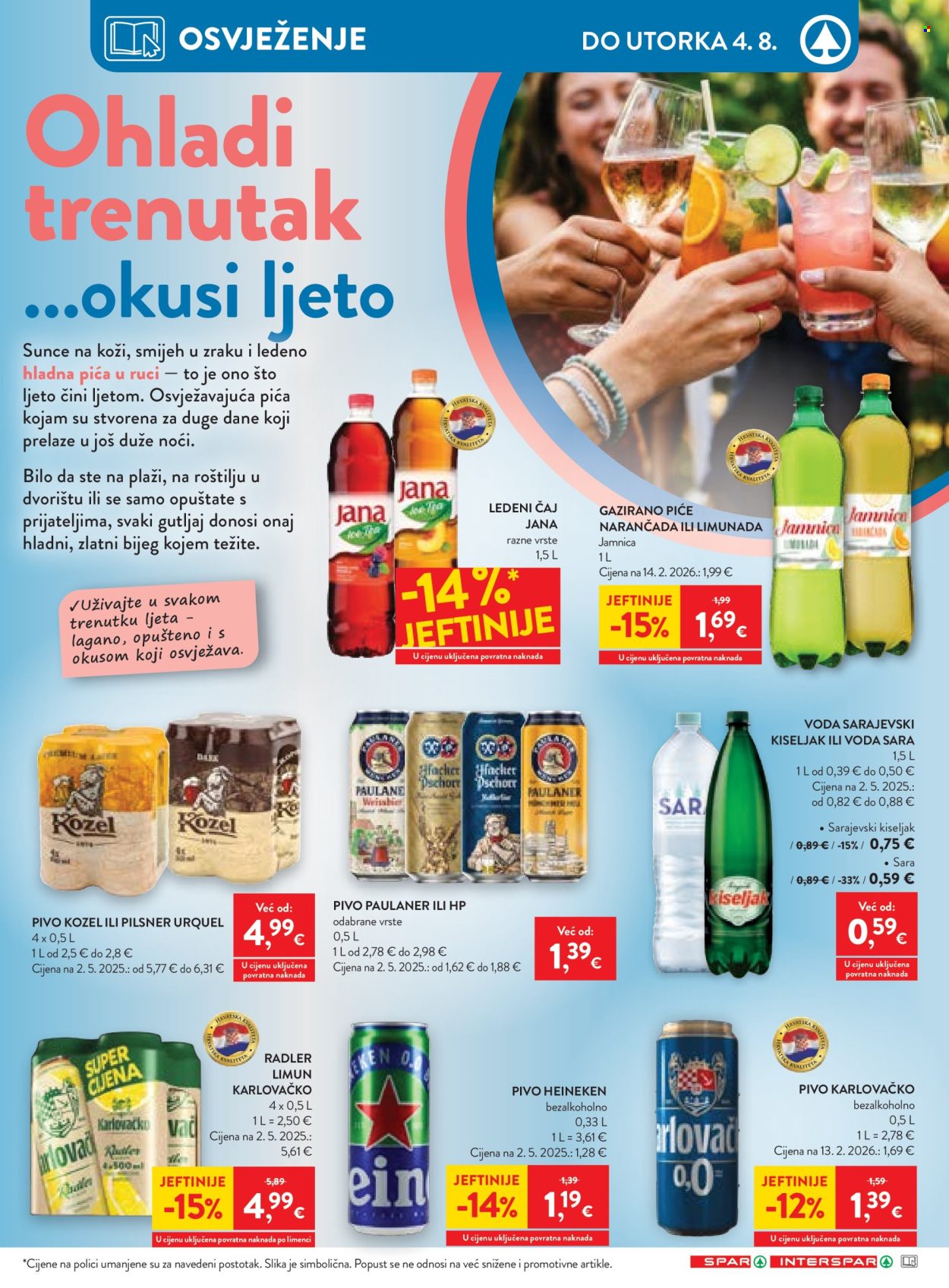 INTERSPAR katalog - 29.07.2026. - 04.08.2026. Stranica 18