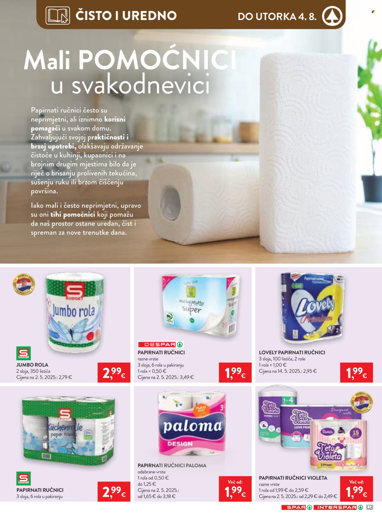 INTERSPAR katalog - 29.07.2026. - 04.08.2026. Stranica 25