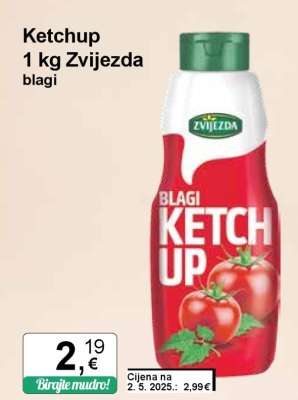 Ketchup 1 kg Zvijezda blagi