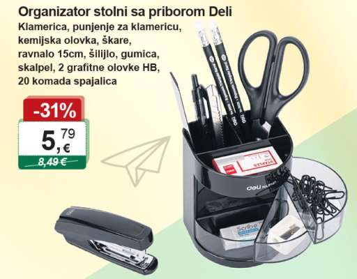 Organizator stolni sa priborom Deli