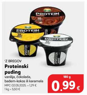 'Z BREGOV PROTEINSKI PUDING