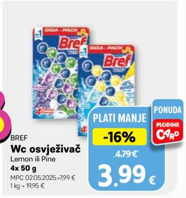 Wc osvježivač