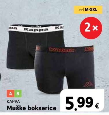 KAPPA Muške bokserice