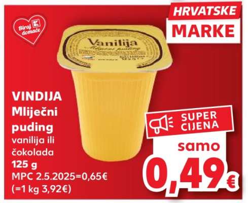 VINDIJA Mlječni puding