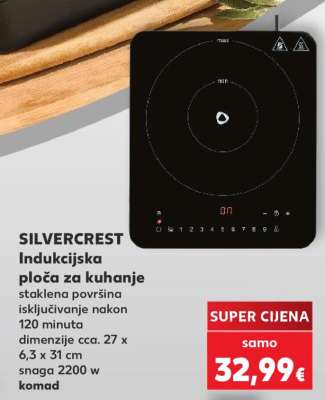 SILVERCREST Indukcijska ploča za kuhanje